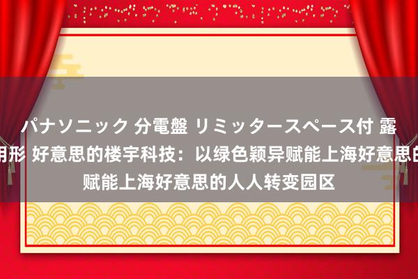 パナソニック 分電盤 リミッタースペース付 露出・半埋込両用形 好意思的楼宇科技：以绿色颖异赋能上海好意思的人人转变园区