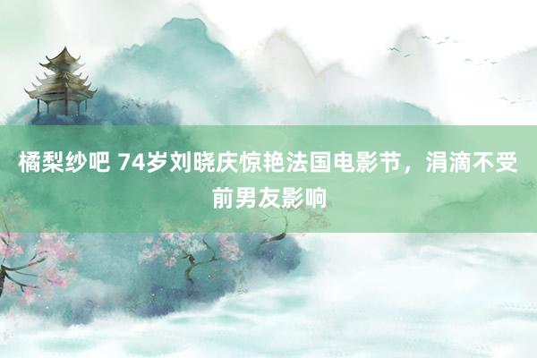 橘梨纱吧 74岁刘晓庆惊艳法国电影节，涓滴不受前男友影响